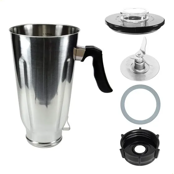 Conjunto De Vasos De Inox Para Liquidificador