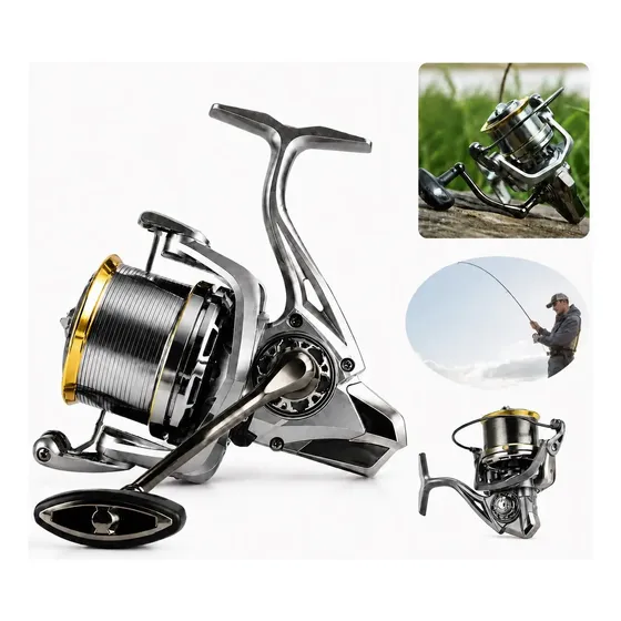 2026 Xs Carrete De Pesca Pesado Ngk14000 25 Kg