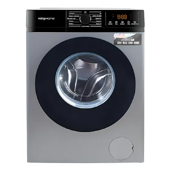Lavarropas Automático Kanji Wmcfsl8k 8kg 1200rpm Inverter Gr Color Gris