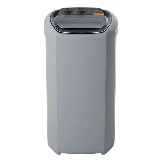 Lavarropas Semiautomático Premium Plus 20 Kg Wanke Lwbe200t3earsp Gris