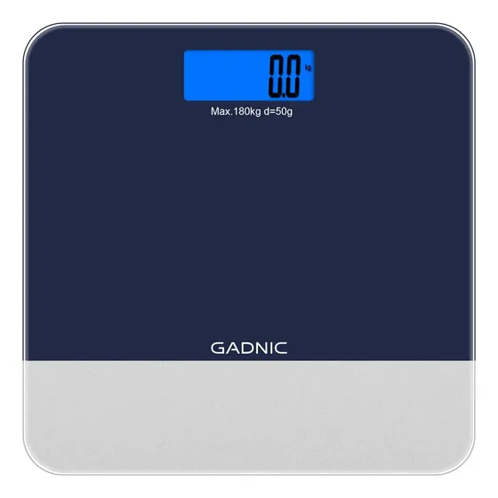 Balanza Digital Gadnic G02 Hasta 180 Kg Con Pantalla LCD