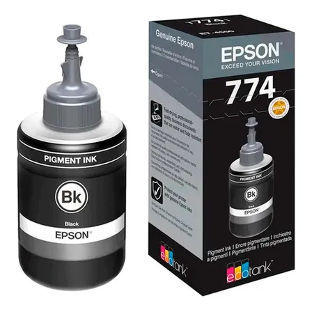 Epson Botella Tinta T774120-al Negro