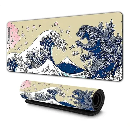 Alfombrilla De Ratón Gamer Mouse Pad, Estilo Monster Ukiyo 800x300x2mm
