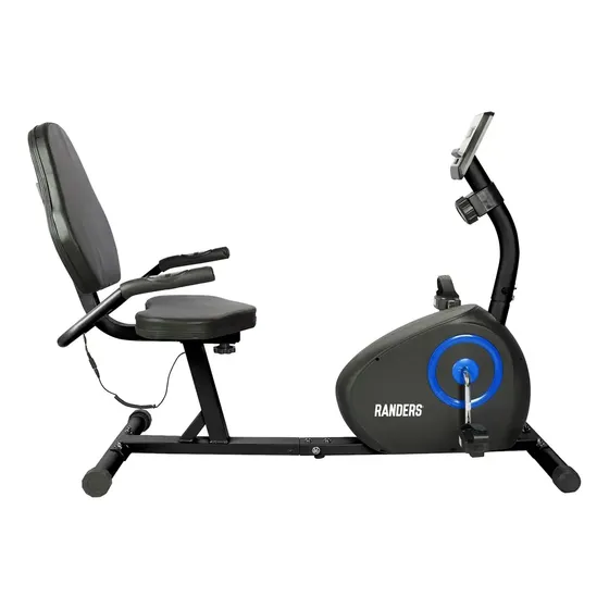 Bicicleta Fija Horizontal Randers 100kg Monitor Arg-2534