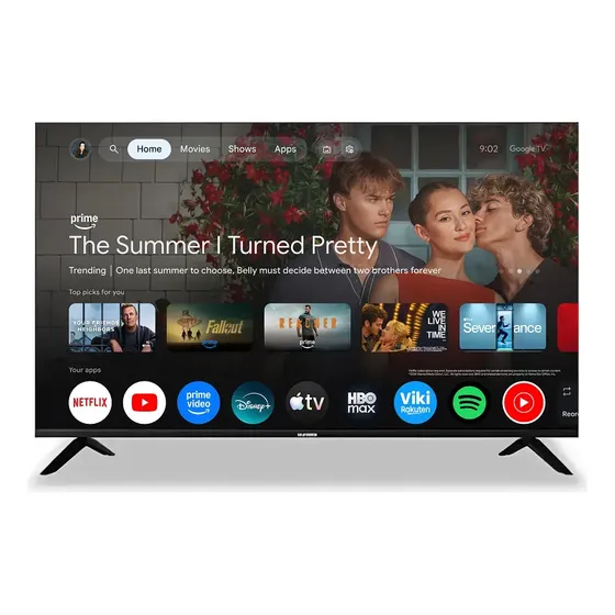 LED SMART 50" TELEFUNKEN 4K GOOGLE TV TK5026UG6G