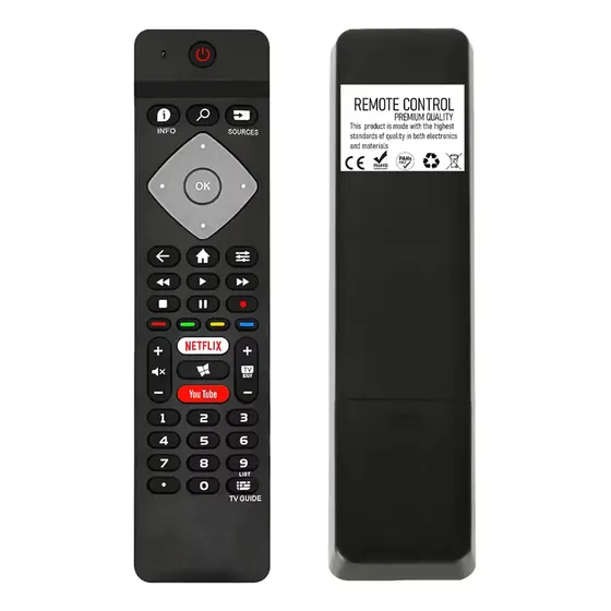 Control Remoto Para PHILIPS Smart Tv Led Lcd CON YOUTUBE Y NETFLIX
