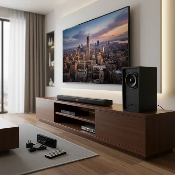 Barra Sonido + Subwoofer Sonido 60 Watts Excelente Sonido