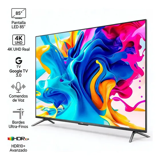 Televisor Smart Php Php-85t1 85 Led Qled Uhd 4k Google 3...