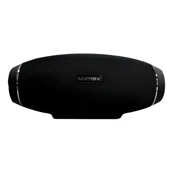 Parlante Bluetooth Portatil Matrix Sound Bass Usb Color Negro