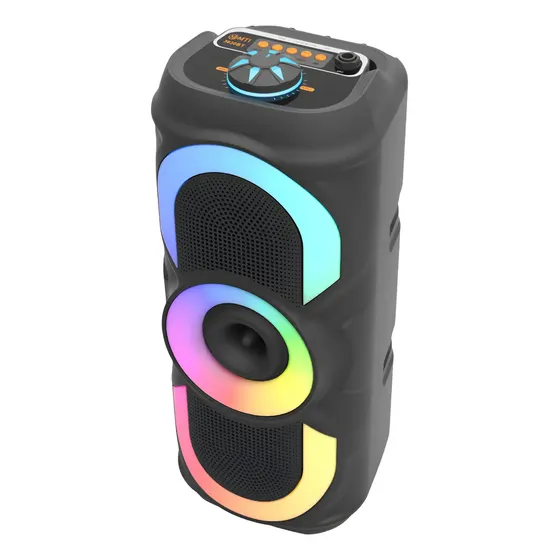 Parlante MTI M-3630-V2 portátil con bluetooth negro