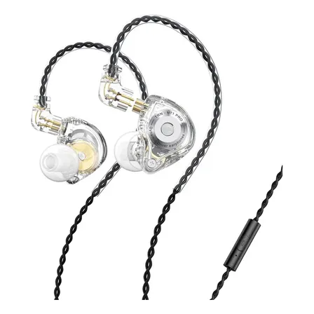 Auriculares In-ear Con Cable Trn Mt1 Pro Con Mic White Mic 3.5mm
