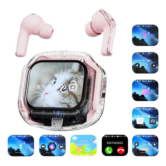 Auriculares Inalámbricos Airmax Touchscreen Bluetooth 5.4