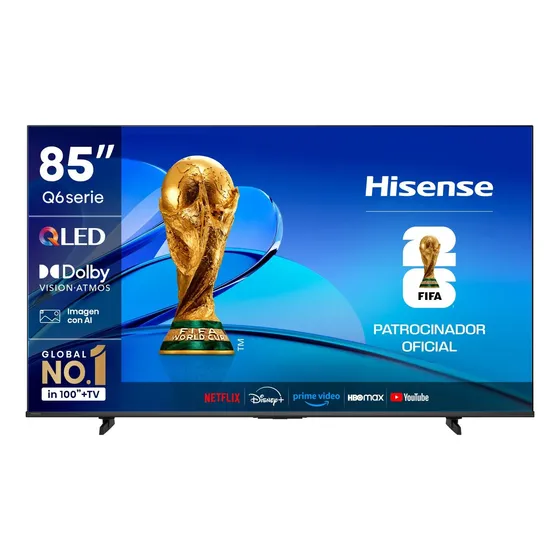 Televisor Hisense Vidaa 85 4k Qled 85q6qv Hdr10
