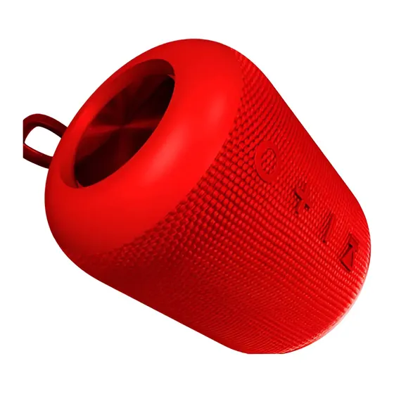 Parlante Klip Xtreme Titan Kbs-200 Tws Bluetooth Ipx7 Rojo