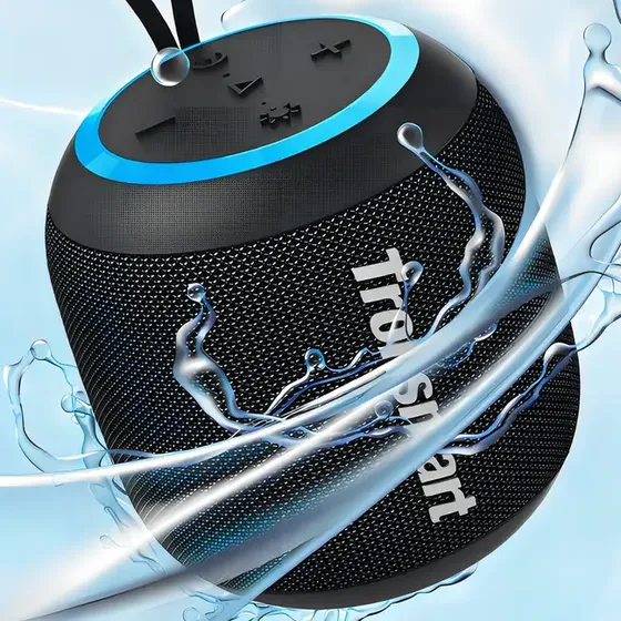 Parlante Tronsmart Tronsmart T7 T7 Mini Tronsmart T7 Mini portátil con bluetooth waterproof negro