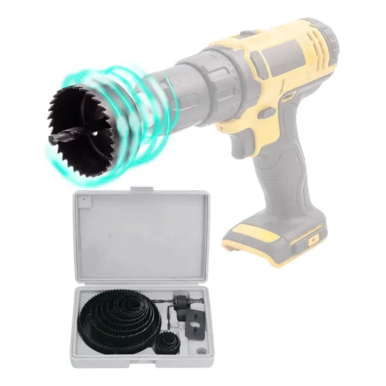 Mechas Sierra Copa Juego 16 Piezas LIBERCAM MESI-300 Para Madera Acero Carbon