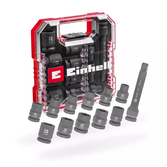 Set Tubos Dados De Impacto X 12 Pzs Einhell 49109283