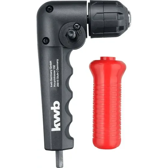 KWB Cabezal Angular Para Taladro 90 Grados Adaptador Hexagonal 10mm