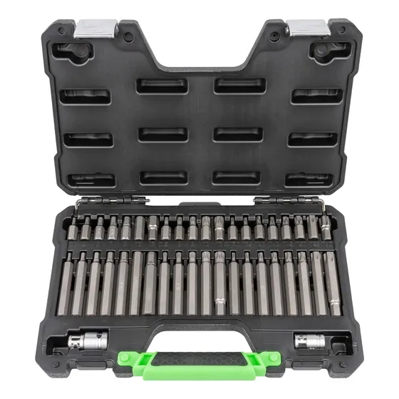 Juego Set Puntas Torx Jbm 42pz Enc 1/2 3/8 Estrella 12 Canto