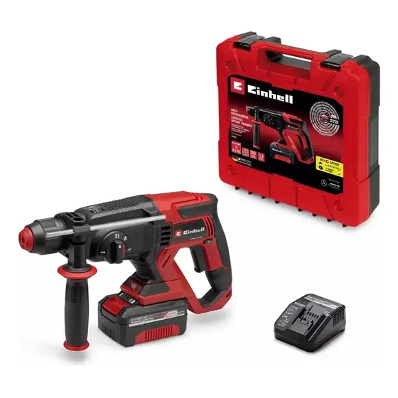 Kit Rotomartillo Inalámbrico Einhell Te-hd 18-20 Li 1x4,0ah