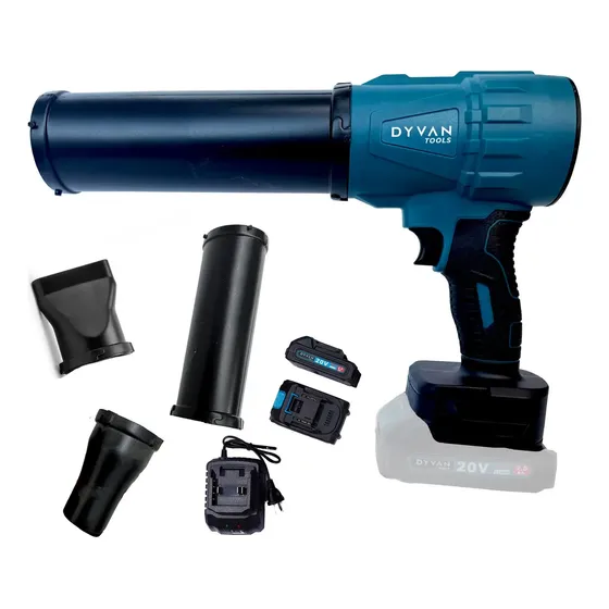 Soplador Portátil Dyvan Axial 20v + Maletín + Accesorios