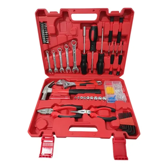Set Herramientas 105 Piezas Omaha SHK-105 Maletín Llaves Pinzas Destornilladores