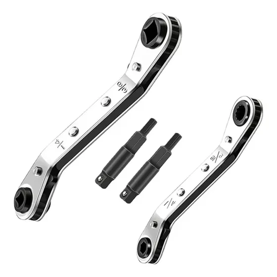 Llave De Servicio Hvac, Juego De Trinquete Para Válvulas De