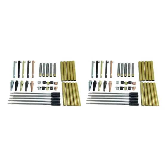 Juego De Bolígrafos Woodturning Slimline De 10 Colores Mezcl