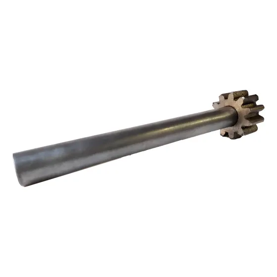 Repuesto Engranaje Piñon Con Eje 17mm Hormigonera Trompito