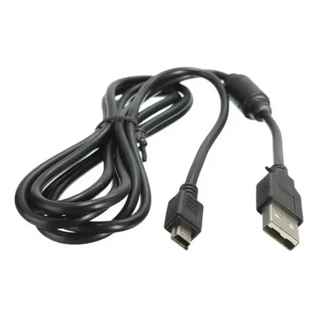 Cable De Carga Rapida Para Joystick Ps3 C/filtro 1.80mts Negro
