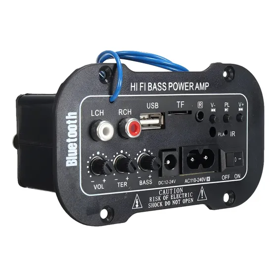 5 \\\ 220v Panel Amplificador De Graves Micrófono Automático