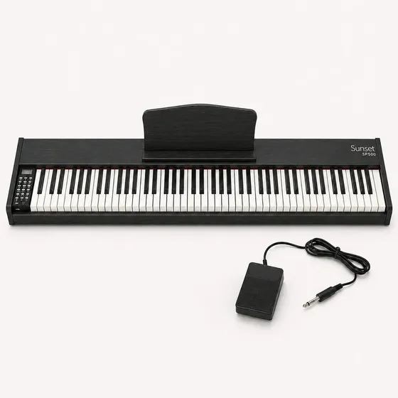 Sunset Music SP500 Corriente doméstica - Negro