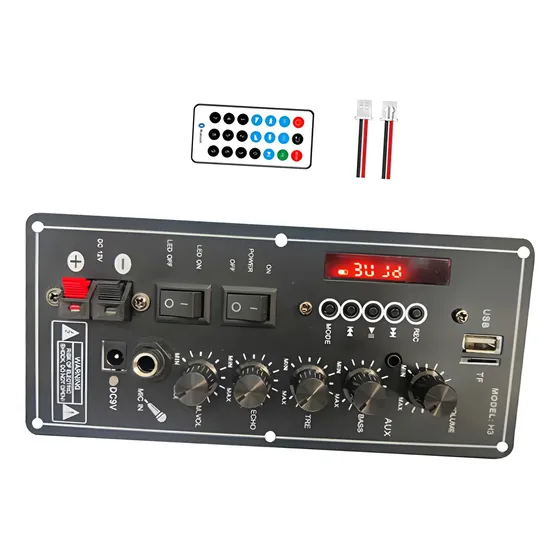 Placa De Amplificador De Audio 30-120w Ajuste De Subwoofer