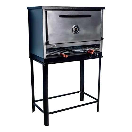 Horno Pizzero Rotisero Depaolo 6 Moldes Carlitero Tostador