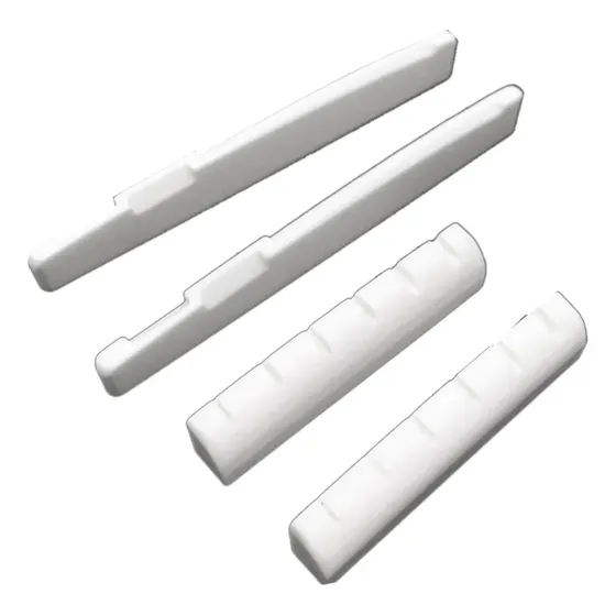 Sillín Bone Bridge Para Guitarra Acústica De 6 Cuerdas, 4 Un