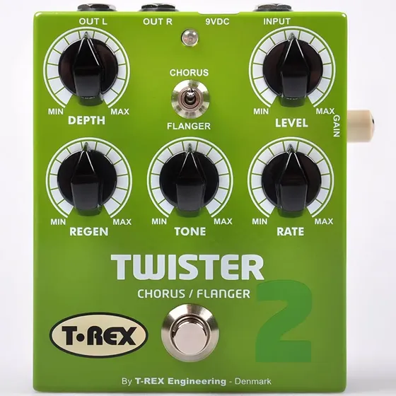 Pedal De Efecto T-rex Twister 2 Chorus Flanger