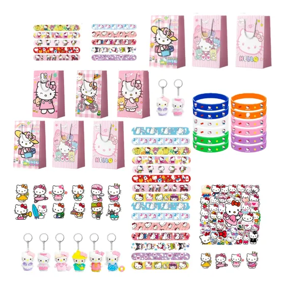 Set De Regalo Para Fiestas Infantiles De Hello Kitty