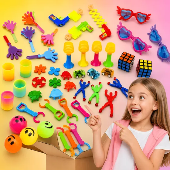 Juguetes Piñatas Infantiles Cumpleaños Cotillon Combo X50