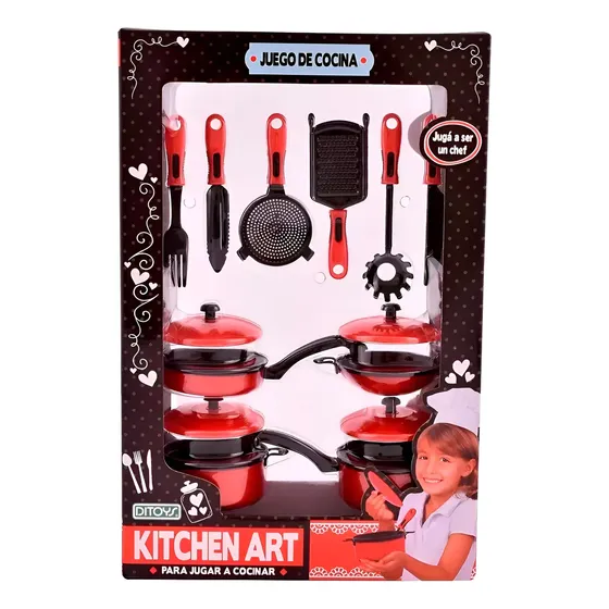 Juego De Cocina Kitchen Art Modelo 1 Full