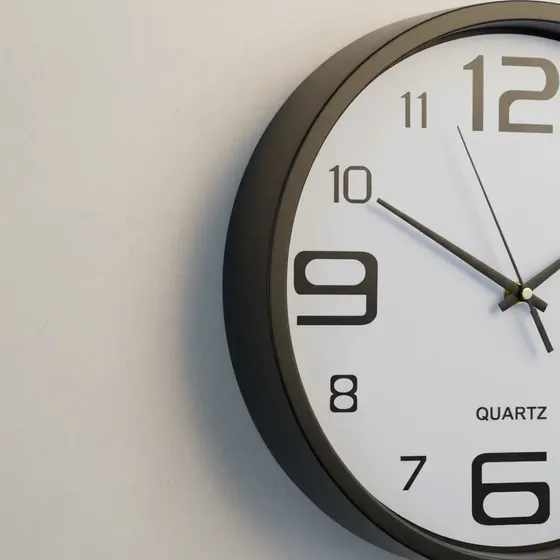 Reloj De Pared Moderno Analógico Quartz Silencioso 30cm