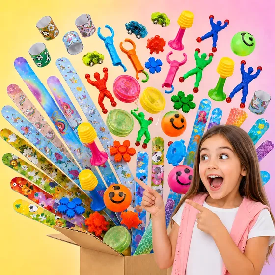 Juguetes Piñatas Infantiles Cumpleaños Cotillon Combo X100