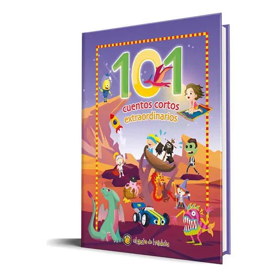 101 Cuentos Cortos Extraordinarios, De El Gato De Hojalata., Vol. 1. Editorial Guadal, Tapa Dura En Español, 2024
