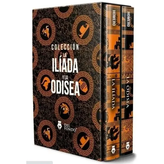 Coleccion La Iliada Y La Odisea (2 Tomos), de Homero. Del Fondo Editorial, tapa blanda en español, 2020