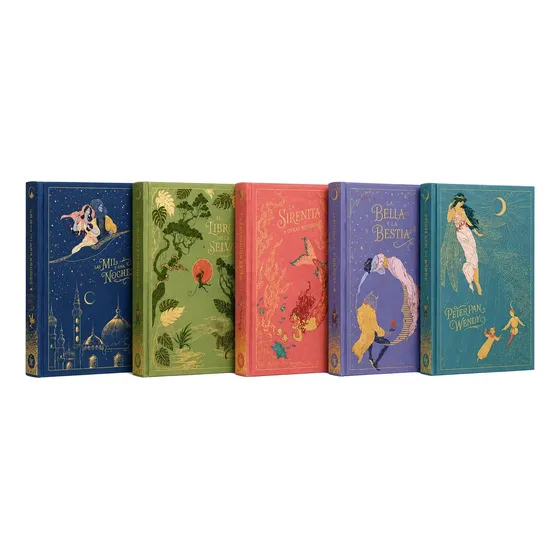Historias Maravillosas X5 Libros Peter Pan Bella Y Bestia