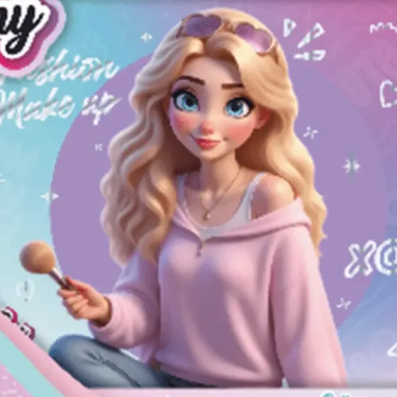 Make Up Infantil Sombras Blush Y Highliter
