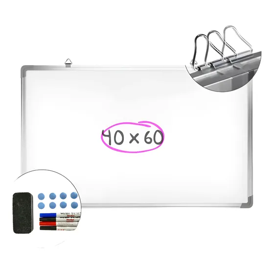 Pizarra Blanca 40x60 Dyvan Pizarron Performance Magnetica
