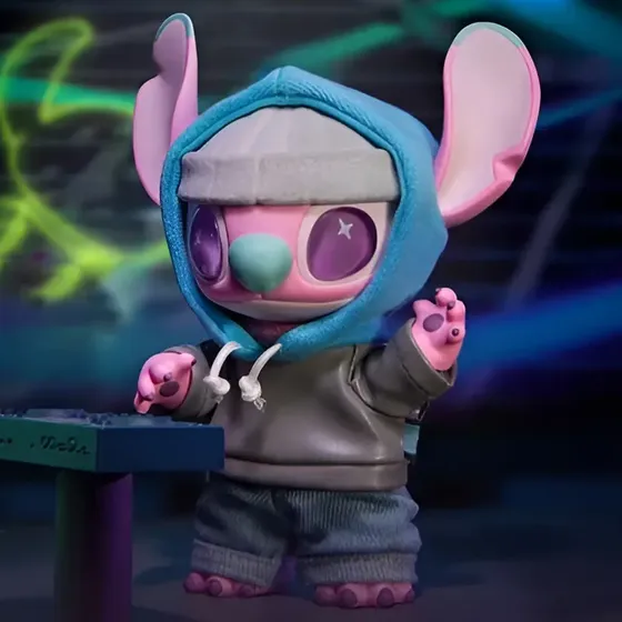 Muñeco Peluche Llavero Stitch Gen Z Street Original Miniso