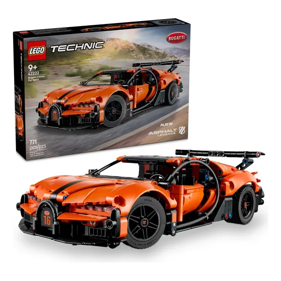 Hipercoche Lego Technic Bugatti Chiron Pur Sport - 42222