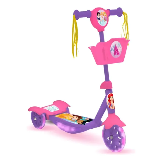 Monopatin Infantil 3 Ruedas Con Luces Y Sonido Disney