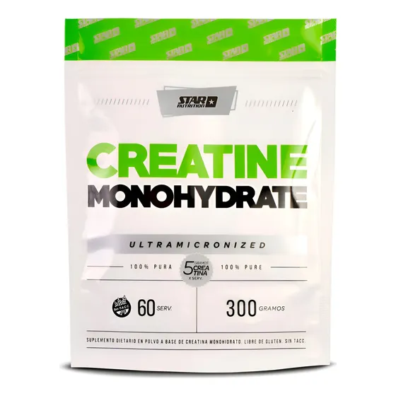 Star Nutrition Creatina Monohidrato Doypack 300gr 6c